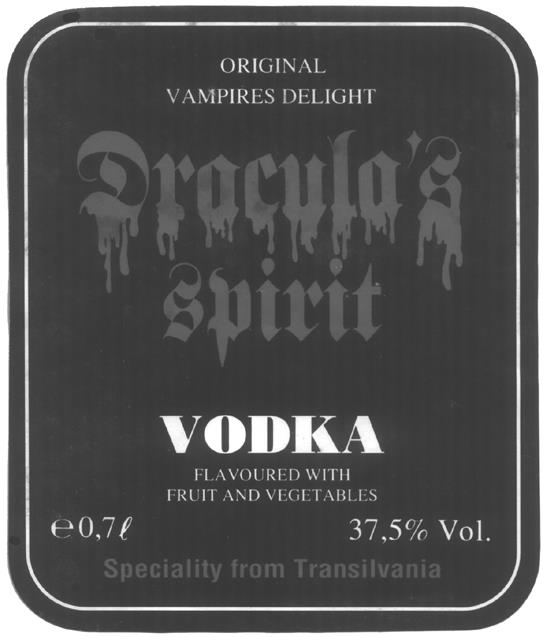 Dracula's spirit