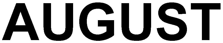 AUGUST