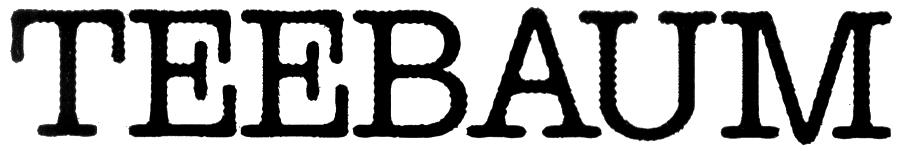 TEEBAUM