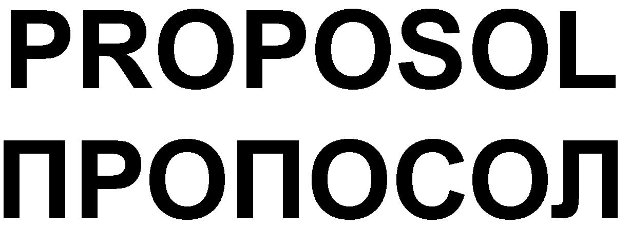 PROPOSOL PROPOSOL