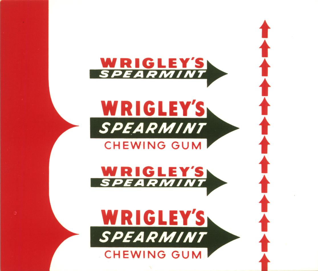 WRIGLEY'S SPEARMINT CHEWING GUM