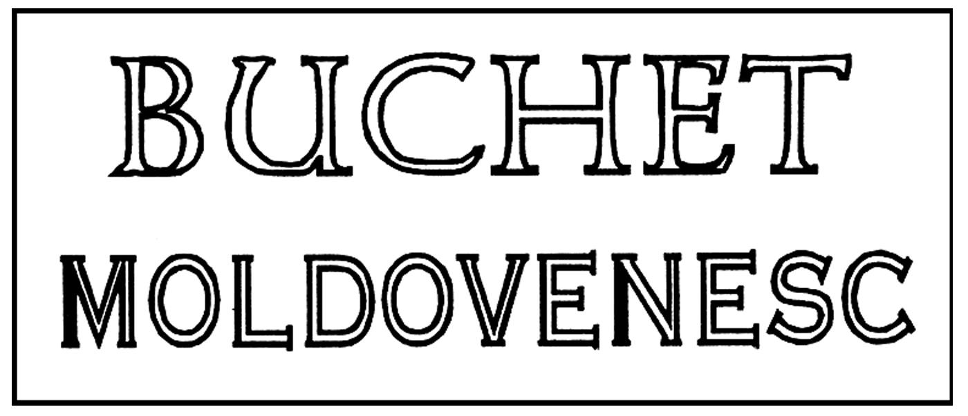 BUCHET MOLDOVENESC