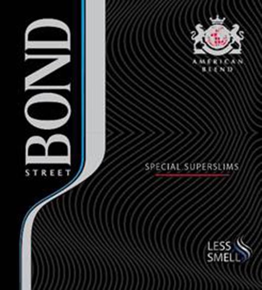 BOND STREET LESS SMELL AMERICAN BLEND SPECIAL SUPERSLIMS