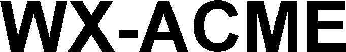 WX-ACME WX XW ACME