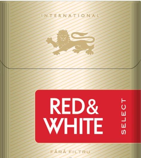 RED WHITE INTERNATIONAL SELECT FÃRÃ FILTRU