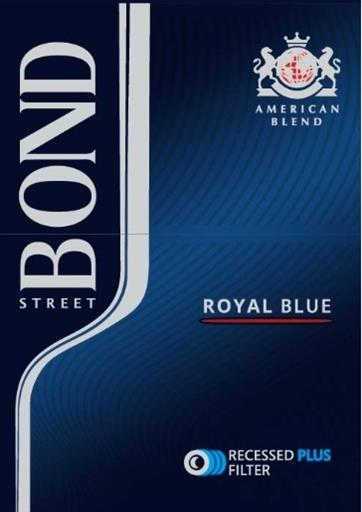 BOND STREET AMERICAN BLEND ROYAL BLUE RECESSED PLUS FILTER