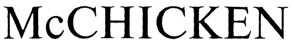 McCHICKEN