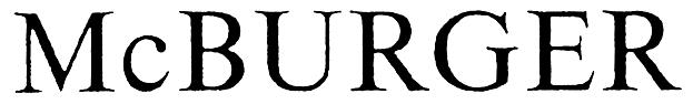 McBURGER